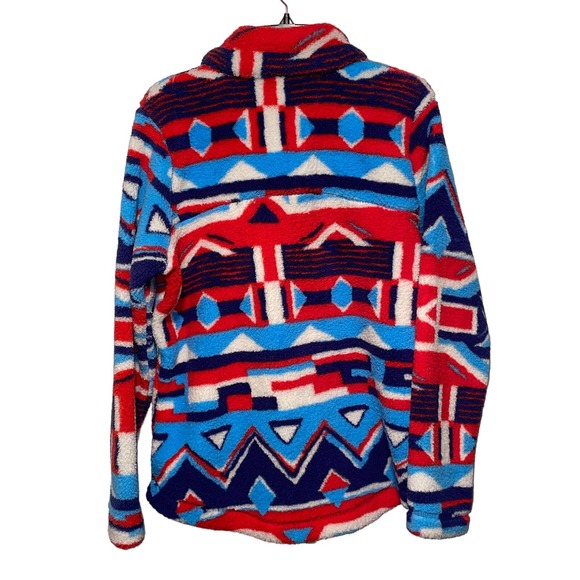 Columbia Jackets & Blazers - Columbia Women's West Bend Full Zip Fleece Jacket - Red Lily Print XL
